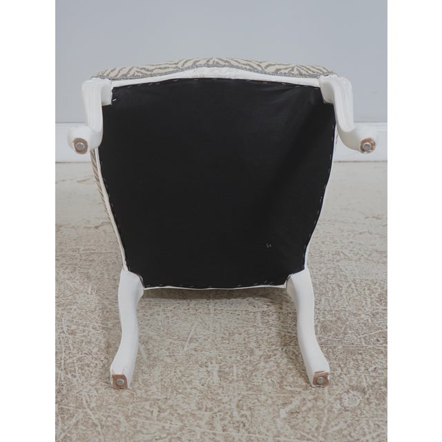 Set of 10 MGM White Painted Louis XV Dining Chairs For Sale - Image 17 of 18