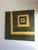 Green Large 48” X 48” Oil Painting Titled Hall of Good Luck by Artist Brandt Leeds For Sale - Image 8 of 9