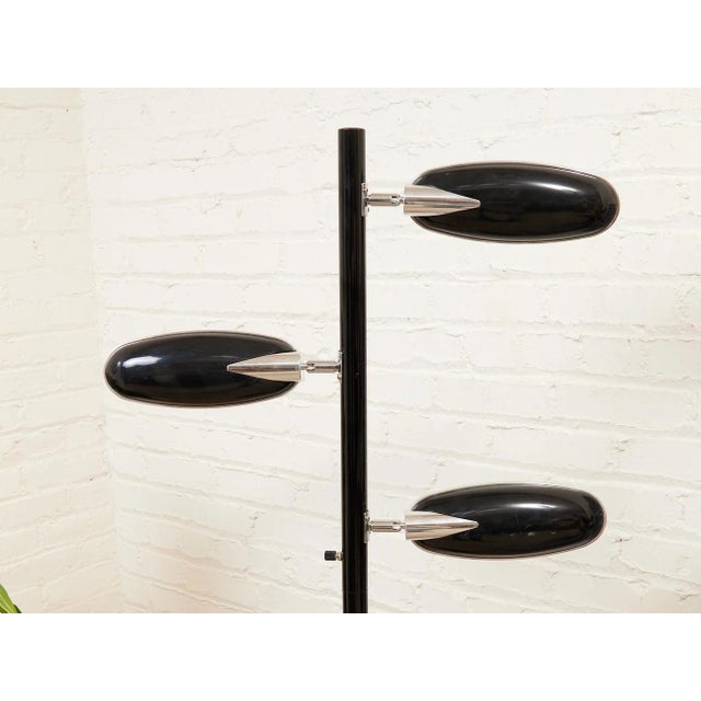 Mid-Century Modern Vintage Three Headed Floor Lamp For Sale - Image 3 of 7