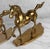 Brass Vintage Traditional Brass Equestrian Horse Mantle Bookends - A Pair For Sale - Image 8 of 10