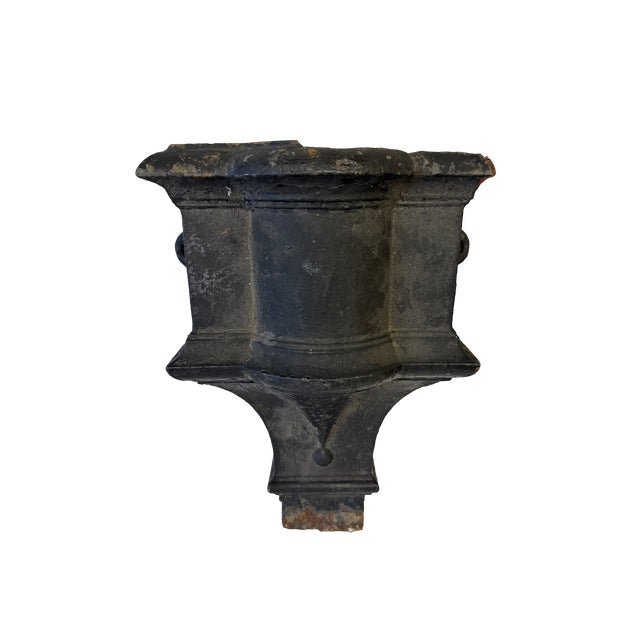 This is one of two 19th century English cast iron rainwater hoppers used in rainwater drainage systems. These amazing...