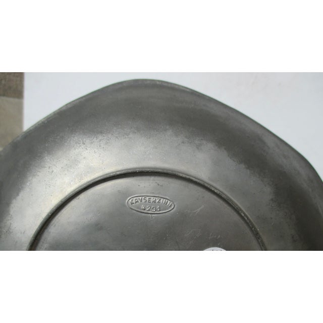 1900 - 1909 Kayserzinn Pewter Art Nouveau Bowl Circa 30s For Sale - Image 5 of 7
