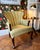 Pair of 2 Mid-20th Century Vintage Hollywood Regency / Art Deco Revival Wingback Accent Chairs in Pristine Condition For Sale In New York - Image 6 of 15