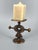 Candlestick Sculpture in Bronze from Zoltan Pap, Hungary, 1960s For Sale - Image 15 of 15