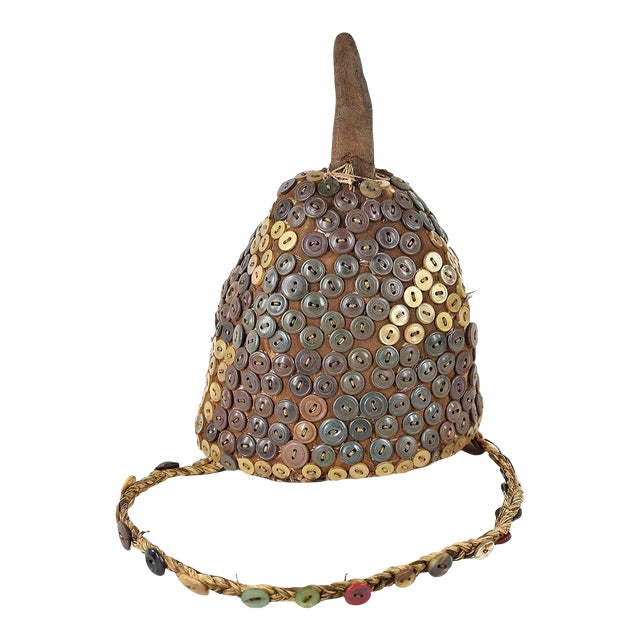 Early 20th Century Lega Bwami Society Hat For Sale
