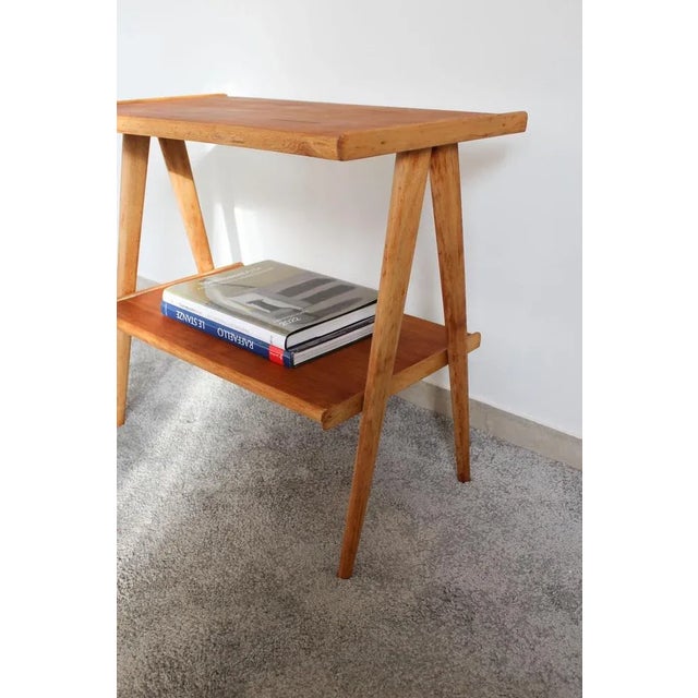 Beech Coffee Table, Italy, 1950s For Sale - Image 3 of 9