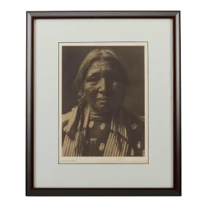 "Ogalala Woman" by Edward S. Curtis, 1908