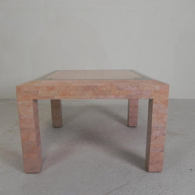 Gold Marble Coffee Table by Robert Marcius for Casa Bique, 1980s For Sale - Image 8 of 18