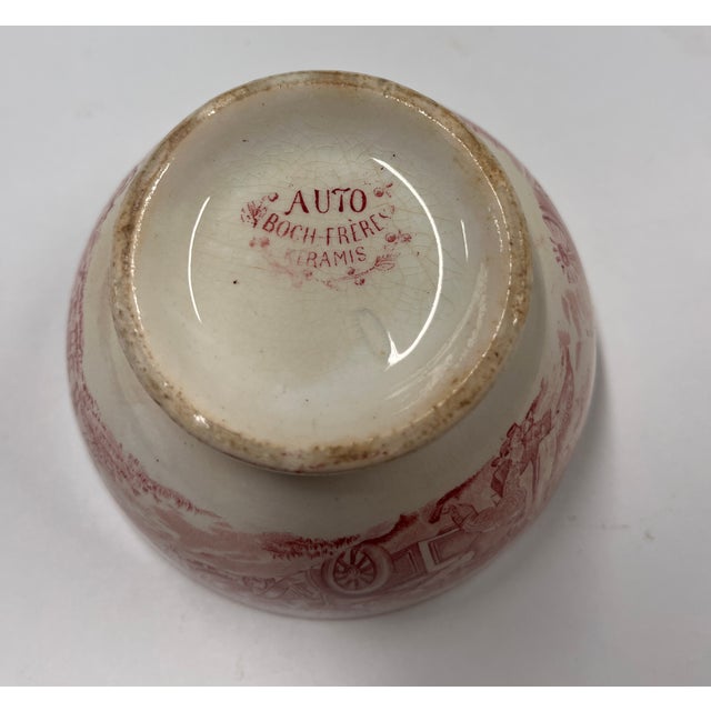 Early 19th Century Antique French Boch Freres Bowl For Sale - Image 5 of 7