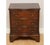 Georgian Style Hardwood Flame Chest of Drawers For Sale - Image 3 of 11
