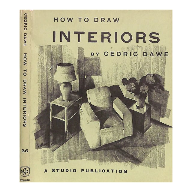 "How to Draw Interiors" 1955 Dawe, Cedric For Sale