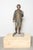 Late 19th Century Antique Polychrome Wood and Gesso Statue of Saint Isidore For Sale - Image 5 of 14