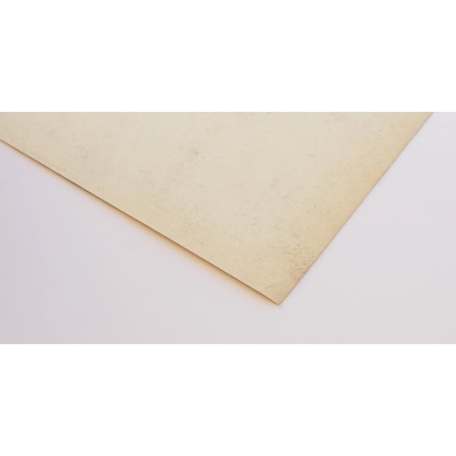 Sky Blue 1950s Swedish Folk Art Oil Pastel Drawing of Stockholm City Hall in Sky Blue, Pink, Purple, Teal, Green For Sale - Image 8 of 18