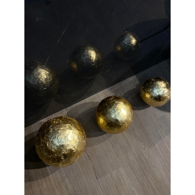 Set of 4 Mid 20th Century Golden Theater/Attrezzo Props | Chairish