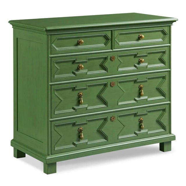 Traditional Casa Cosima James Chest of Drawers, Olive For Sale - Image 3 of 3
