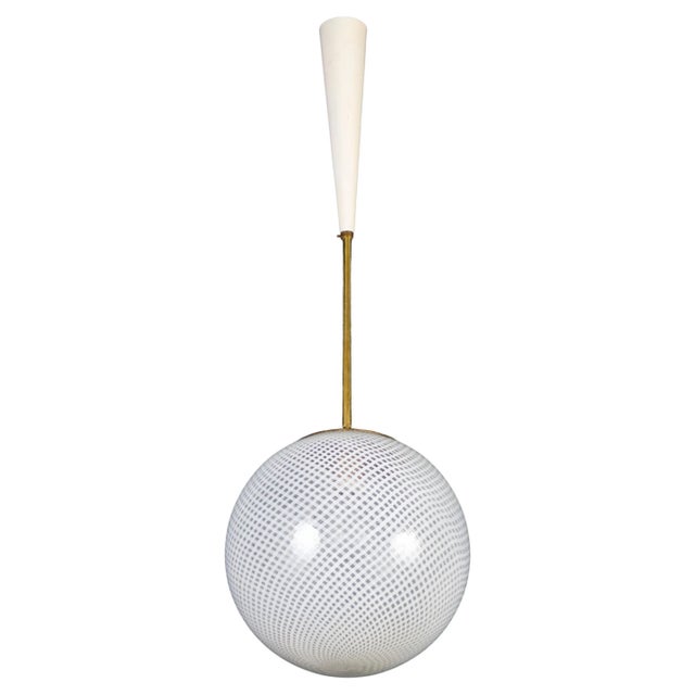 Venini Renticello Pendant by Carlo Scarpa, 1940s For Sale - Image 13 of 13