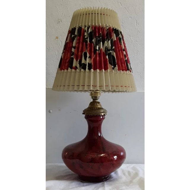 Art Deco Icoral Table Lamp from WMF, 1930s For Sale - Image 4 of 8