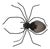 Spider Wall Lamp from Rossini Illuminazione, 1960s For Sale