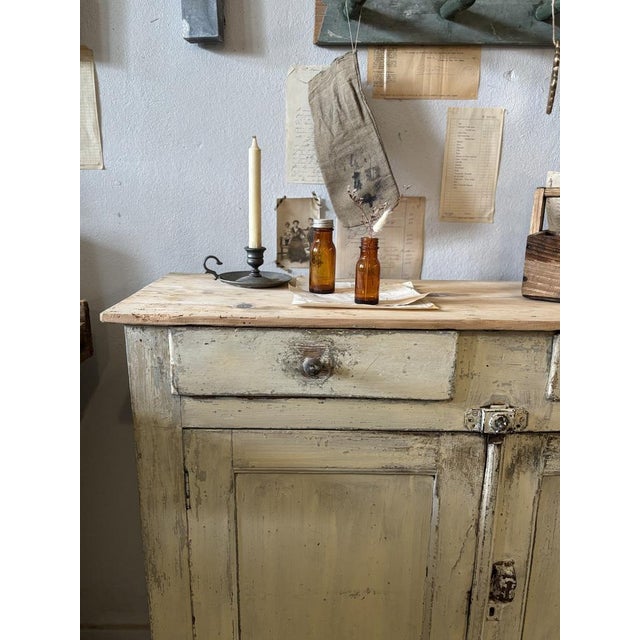 Parisian Buffet with Beige Patina, 1930s For Sale - Image 12 of 13