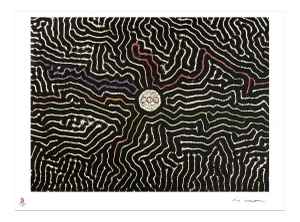 Epicentre- Original Lithograph by A. de Cadet - 2008 2008