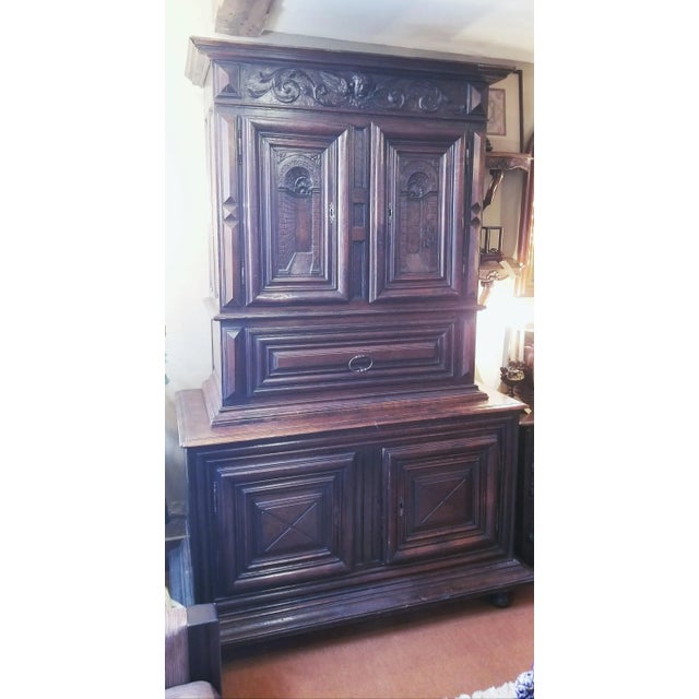 This beautiful monumental cabinet would be a stately addition to your home or office! We love the attention to detail in...