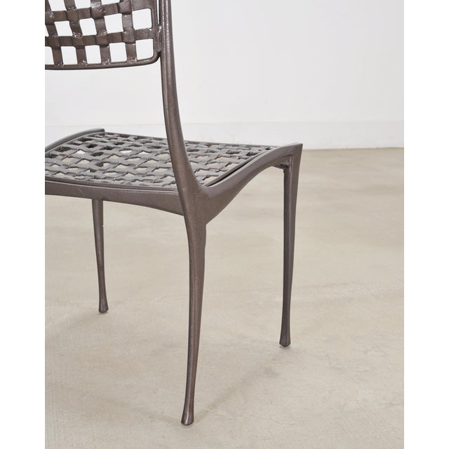 Set of Four Dan Johnson Brown Jordan Sol Y Luna Dining Chairs For Sale - Image 15 of 18