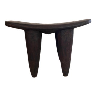 African Old Senufo Wood Stool/Table I . Coast For Sale