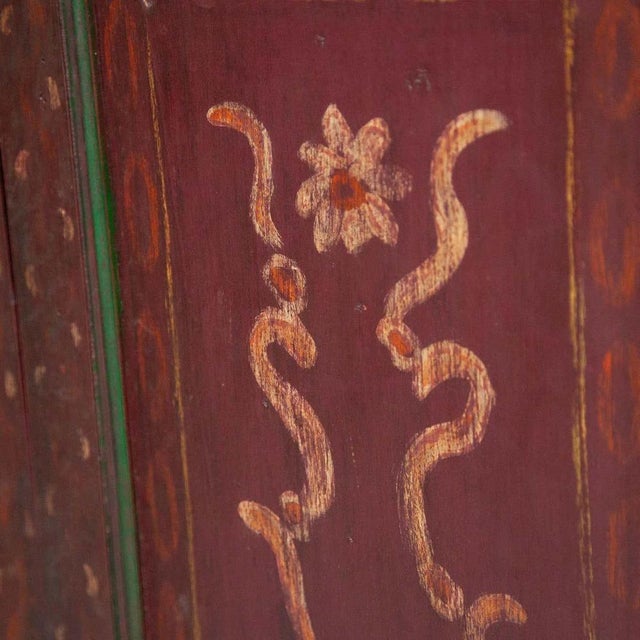 Brown Traditional Spanish Polychrome Wardrobe, 1930s For Sale - Image 8 of 18