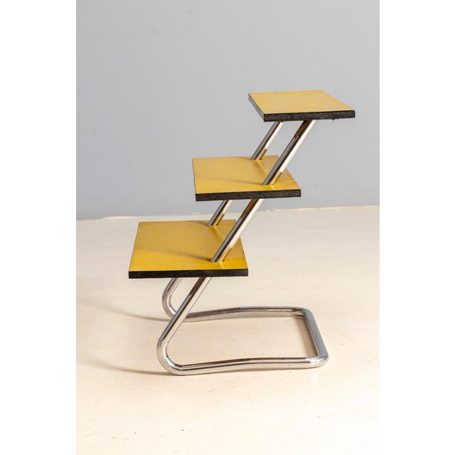 Three-Tier Flower Stand by Jindřich Halabala, 1930s For Sale - Image 4 of 6