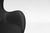 Vintage Egg Chair in Black Leather by Arne Jacobsen for Fritz Hansen, 1950s For Sale - Image 5 of 8