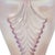 Fenton Pink Opalescent Carnival Glass Feather Pattern Ruffled Vase, Mid-Century For Sale - Image 16 of 16
