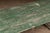 Late 19th Century Weathered Green Farmhouse Trestle Table With Cast Iron Base For Sale In Chicago - Image 6 of 10