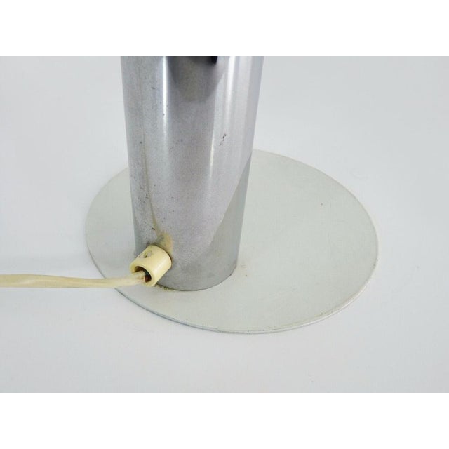 Metal Italian Flexible Office Lamp in Chrome Metal by E Belinni for Targetti Sankey, 1970s For Sale - Image 7 of 9