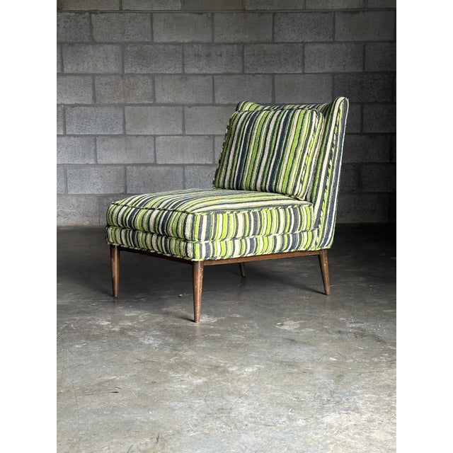 Directional 1960s Paul McCobb for Directional Slipper Chair, Unmarked For Sale - Image 4 of 8
