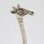 Vintage Italian Handmade Genuine Silver Giraffe Figurine, 1980s For Sale - Image 4 of 13
