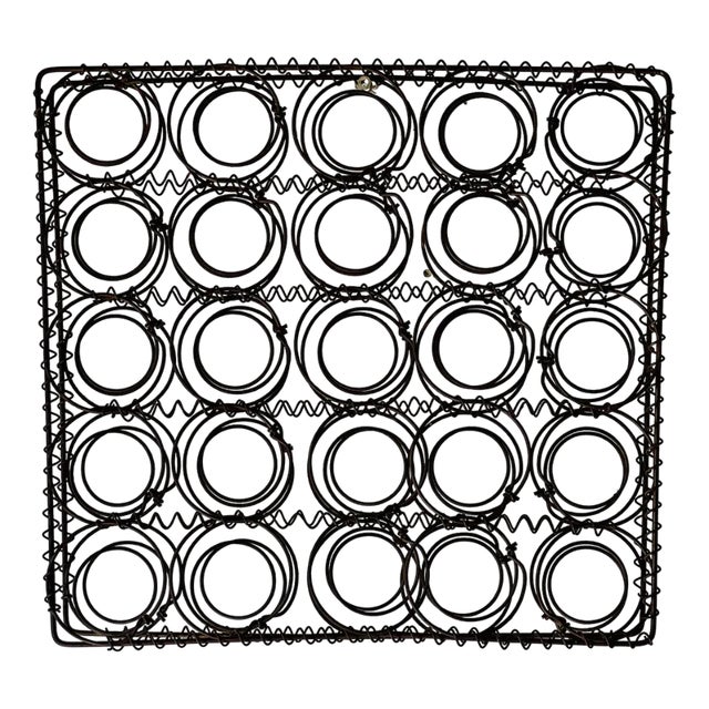 Charcoal Meshwire Wall Decoration For Sale