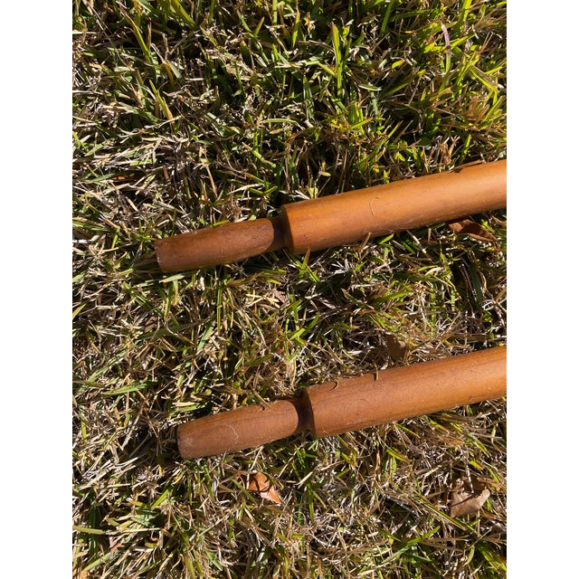 Vintage Smoker’s Pair of Oars Measure 7’