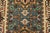 Blue Heriz Runner 2’6” X 7’9” Blue Wool Tribal Hand-Knotted Oriental Rug For Sale - Image 8 of 12