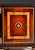 Rosewood and Oak Burl Sideboard With Black Lacquer Accents For Sale - Image 4 of 5