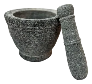 Molcajete in Volcanic Stone, Taller Maya, 2016