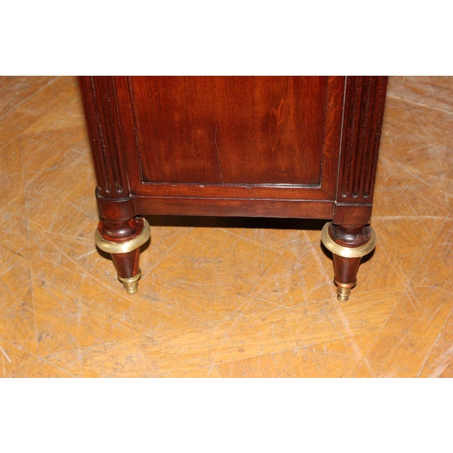 Louis XVI Style Mahogany Chest of Drawers, 18th Century For Sale - Image 15 of 17