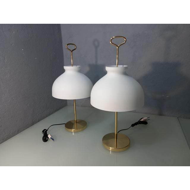 Aenzano Grande Table Lamps by Ignazio Gardella, 1950s, Set of 2 For Sale - Image 11 of 11