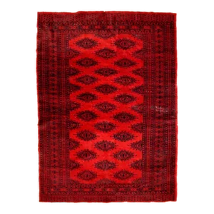 1970s Handmade Vintage Afghan Ersari Rug