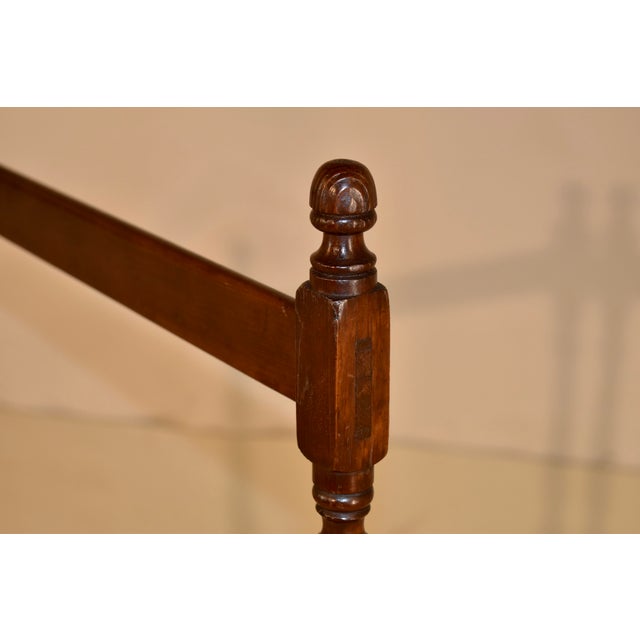 19th Century Walnut Folding Blanket/Quilt Rack For Sale In Greensboro - Image 6 of 7