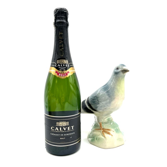 Mid-Century Modern Mid-Century Ceramic Pigeon Figurine from Cortendorf, West Germany, 1950s-1960s For Sale - Image 3 of 16