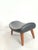 Fully Restored Danish Ottoman in Teak and Black Leather, 1960s For Sale - Image 6 of 7