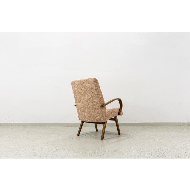 1960s Mid-Century Modern Chair by J Šmidek for Ton, 1960s For Sale - Image 5 of 16