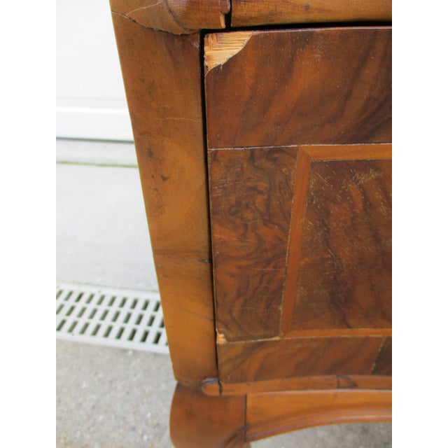 Antique Italian Style Two Drawer Chest or Large Commode For Sale - Image 11 of 12