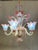 Pink Six-Light Chandelier in Pink Murano, 1950s For Sale - Image 8 of 10