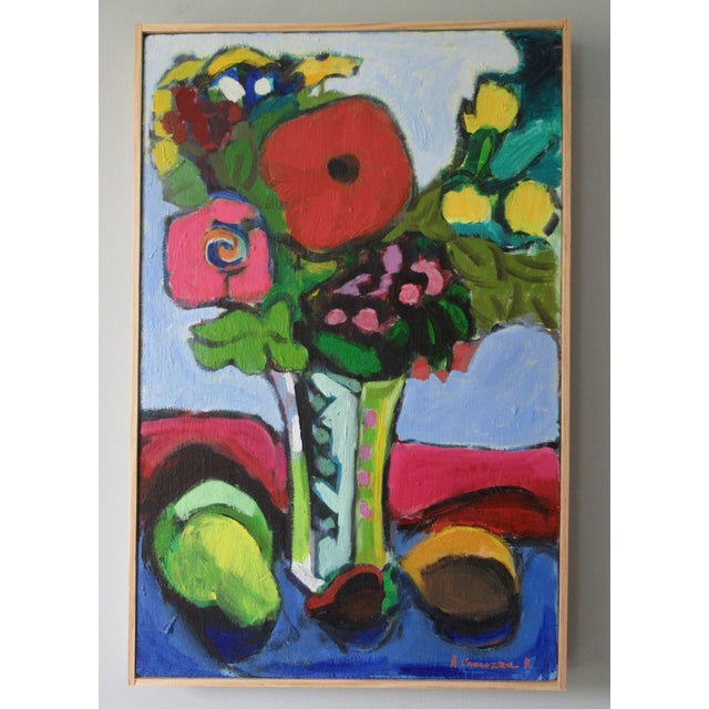A vibrant, expressionist oil painting I made from 1993. Painted with intuition and influenced by Henri Matisse. This...